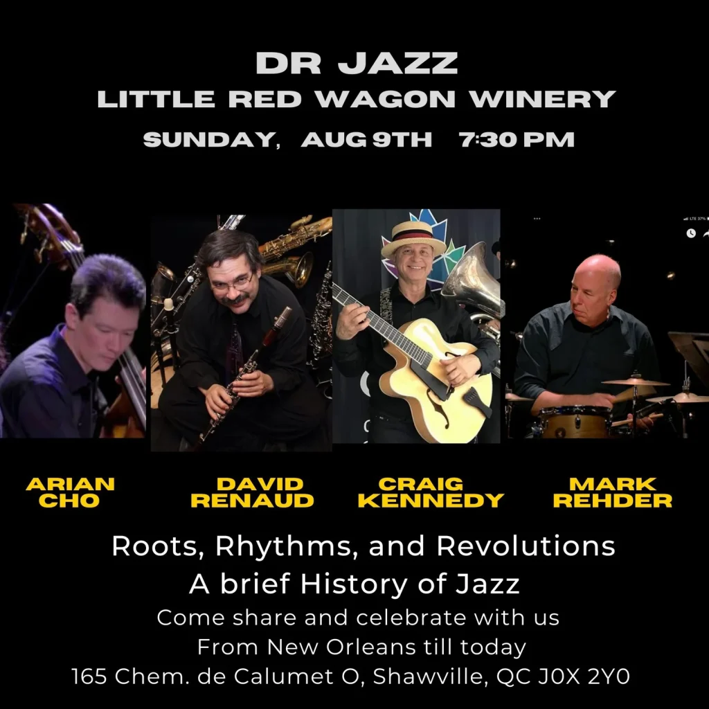 Live at the Little Red Wagon Winery: Dr. Jazz